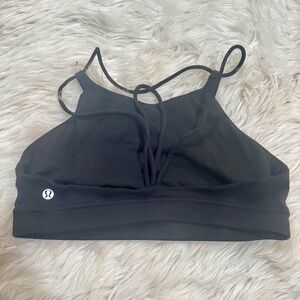 Lululemon black bra size‎ 10